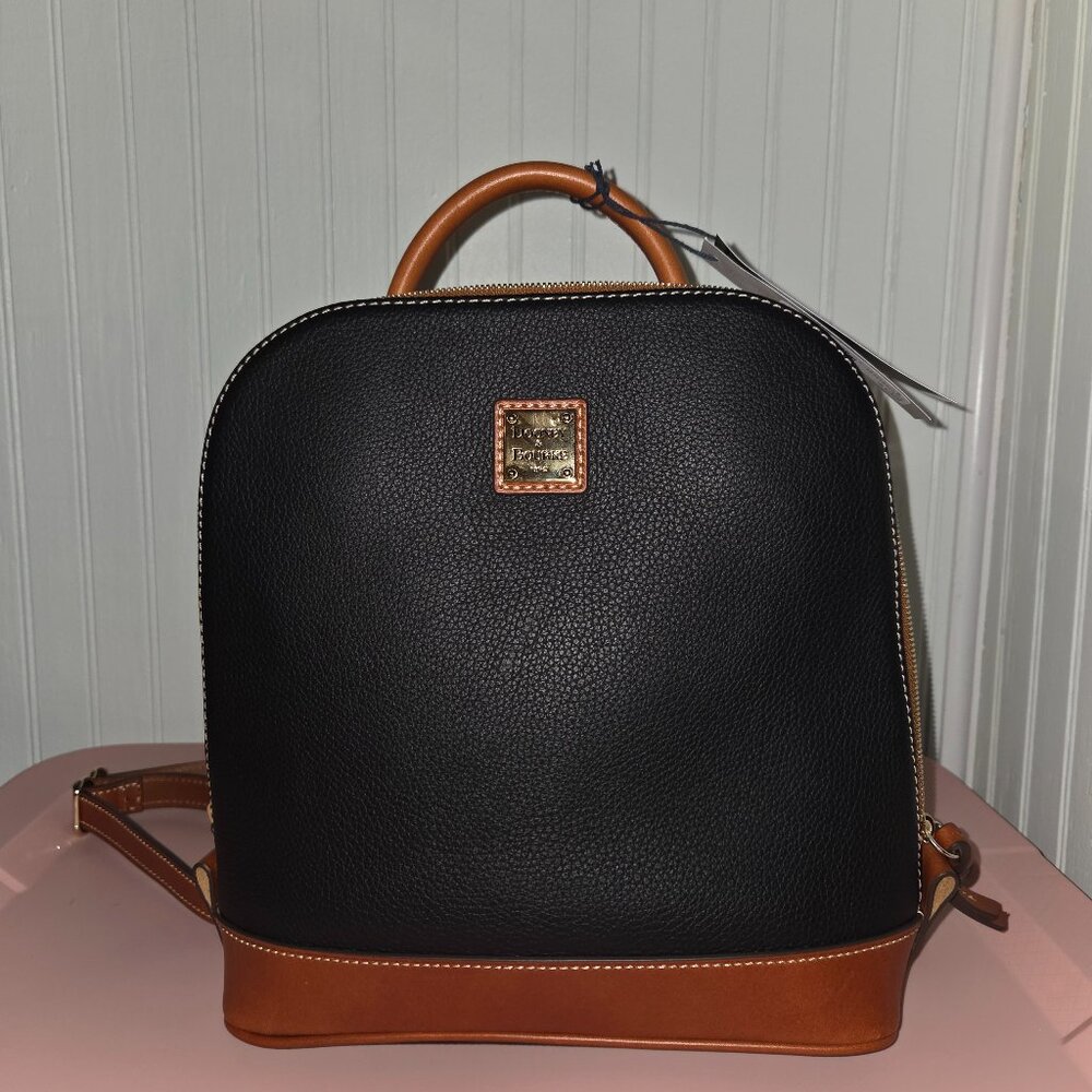 Dooney & Bourke pebble grain leather zip Backpacks